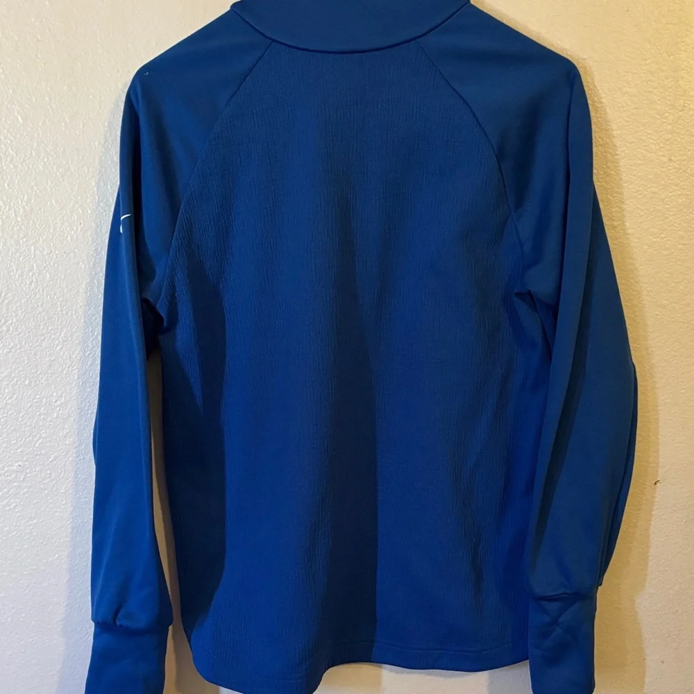 Nike Blue Dri-FIT Performance Sweater, Size S